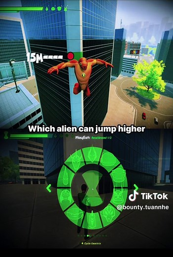 Which alien can jump higher #ben10 #ben10alienforce #tiktokgaming #ben10game #tuannhe