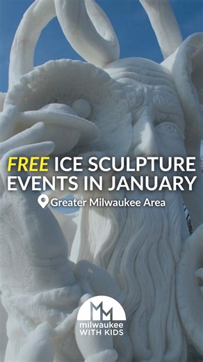 Free Ice Sculpture Events Around MKE This January ❄️ These festivals feature incredible ice sculptures and plenty of family-friendly fun: ☃️ DelaFREEZE (1/10) — Stroll through downtown Delafield and watch ice sculptures take shape during this festive winter celebration. ☃️ New Berlin Winterfest (1/10) — A full day of winter fun with ice carvings, activities, and a great community atmosphere. ☃️ Waukesha JanBoree (1/16–1/25) — This multi-day winter festival brings ice sculptures, outdoor fun, and