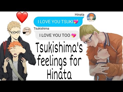 Tsukishima's feelings for Hinata | Tsukihina (texting story)