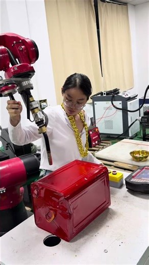 industrial Robot #WeldingRobot #robot #robotfactory#Programming-free spraying robot#Six-axis robot