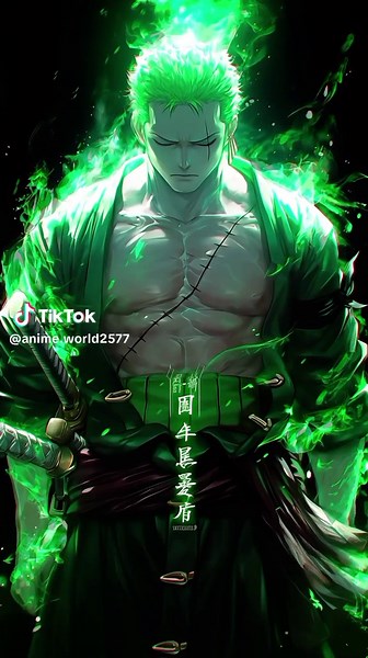 roronoa zoro, Live Wallpaper HD #anime #metalposter #animeedit