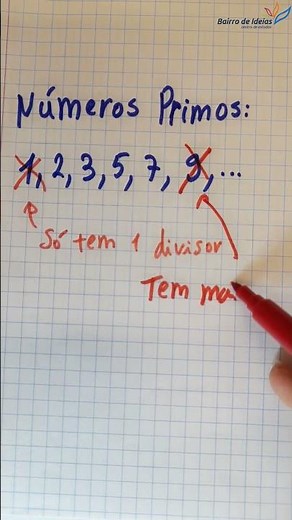 Números Primos #shortvideo #dicas