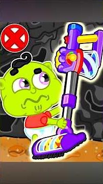 Маша и Леопольд. Робот пылесос ищет носок - Серии для всей семьи - Lion Family - Мультик для детей