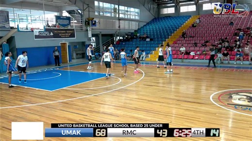 GAME 5: UMAK VS RMC(25U SCHOOL BASED) United Basketball League / UBL Season 17 Live at San Felipe Neri Catholic School Gymnasium | United Basketball League / UBL