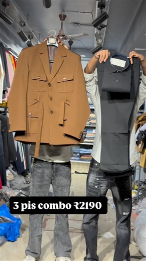 Amir khan on Instagram: "Japanese belt blazer 3 pis combo ₹2190"