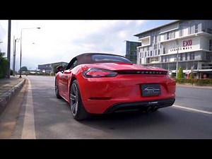 Porsche Boxster 718 W/ Fi Exhaust - Enjoy the pure sound !
