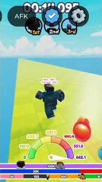 Playing race clicker on roblox! #robloxgames#. please like and subscribe!