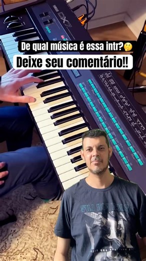 Lendário DX7 que música é essa? #yamaha #dx7 #song #teclados