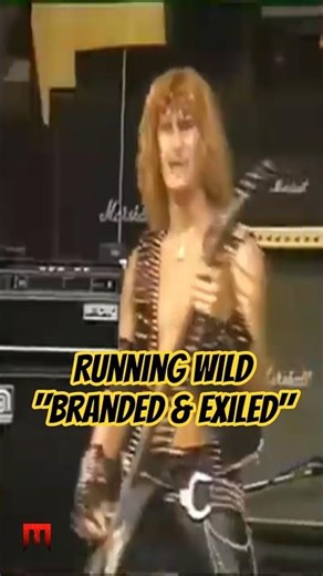 Running Wild: Early Speed 'Branded & Exiled' LIVE Metal Hammer 1985! 🏴‍☠️