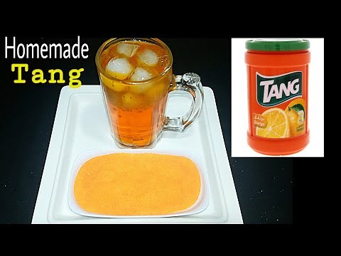 Homemade Orange Tang|Tang Powder recipe|Tang Juice by Roshni Cooking