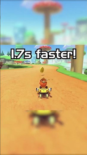 The HARDEST SHORTCUTS in Mario Kart 8 Deluxe! #Shorts
