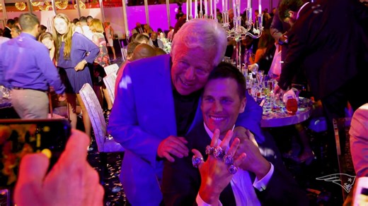 Best Tom Brady Moments at Patriots Super Bowl Ring Ceremonies