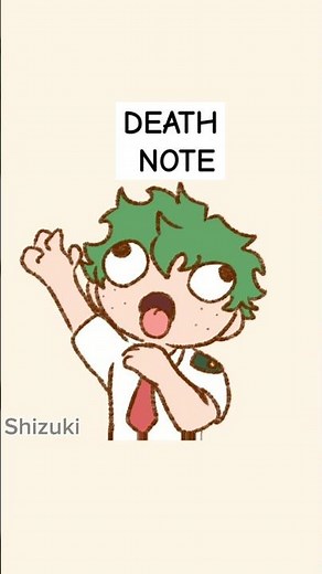 La death note #bnha #katsukibakugou#izukumidoriya #mha #mhaedit#bokunoheroacademia #bkdk#deku#kachan
