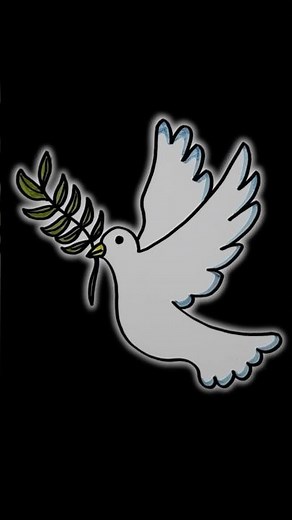 🕊️ Peace Dove #howtodraw #drawing #drawingtutorial #art #myartistkid #peace #dove #peacedove