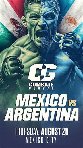 9.7K views · 54 reactions | México vs. Argentina: Equipo Argentina | Combate Global | Facebook