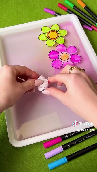 Eclosion de fleurs sur l’eau : une activité manuelle fascinante