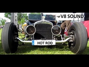 Ford T Bucket Hot Rod V8 sound [HD]