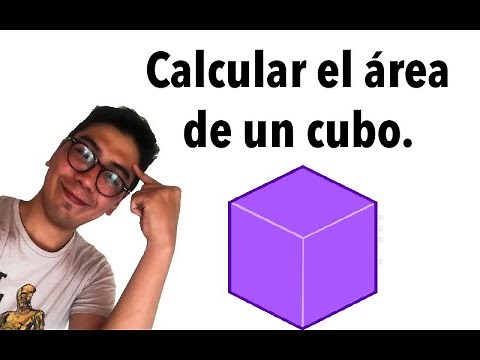 Calcular el área de un cubo