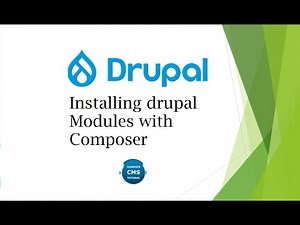 Installing drupal Modules with Composer