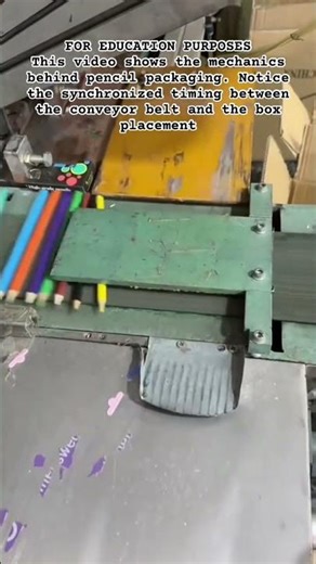 Automated Pencil Packaging #shorts #engineering #automation #manufacturing #howitsmade #production