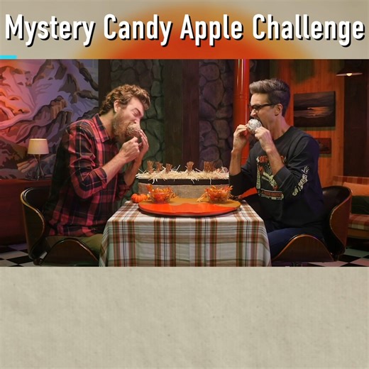 Mystery Candy Apple Challenge | Rhett & Link
