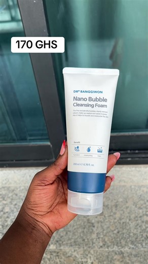 No more neglecting your skin when the Nano Bubble Cleansing Foam is available! Replace that body soap you use on your face with this cleanser to protect your skin. The nano bubbles deeply purifies your skin, leaving it refreshed and rejuvenated. It is light but fully covers the face with just a small amount. ✨Price - 170 GHS ✨ Visit www.kairebeauty.com or send us a WhatsApp message on 233598957696 to order now!!