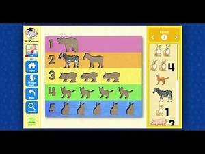 ABC Mouse - Learning - Level 3 Lesson 2 -Numbers Jigsaw Puzzle, Five Little Ducks, Counting Animals