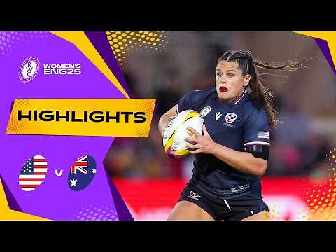 An ALL-TIME thriller 🔥 | USA v Australia | Rugby World Cup 2025 | Highlights