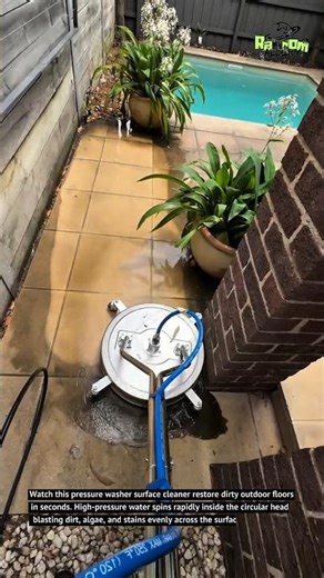 Satisfying Pressure Washer Surface Cleaner | Deep Outdoor Cleaning