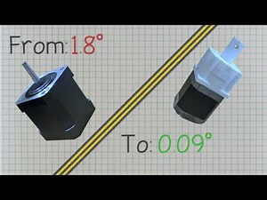 How a stepper motor works! And can I improve it with a strain wave gearbox?
