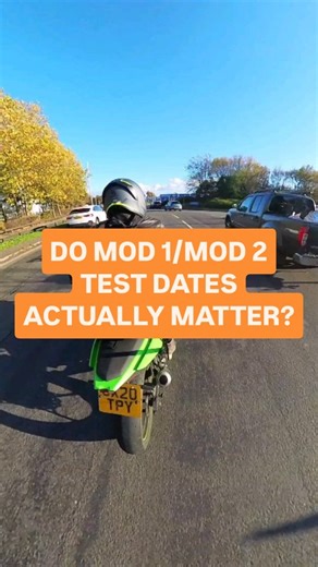 TheMotoMedic on Instagram: "Do MOD 1 and MOD 2 motorcycle test dates actually matter? Yes they absolutely do. #motorbike #fyp #motor #bikerlife #motorcyclelife #motorcycle #mod1 #mod2 #license"
