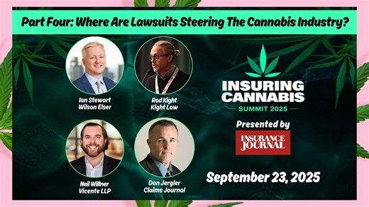 Don't miss Part Four of the Insuring Cannabis Summit, presented by...