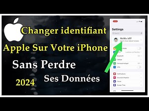 Changer identifiant Apple Sur Votre iPhone Sans Perdre Ses Données-2024