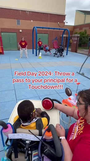 #fieldday #adaptedphysicaleducation #adaptedpe #assistivetechnology #atchat #adaptedfootball #football