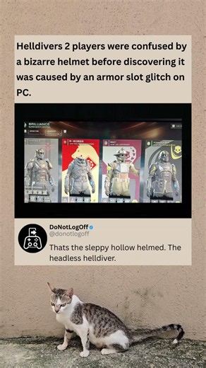 Helldivers 2 Players Discover The Headless Helldiver Glitch #helldivers2