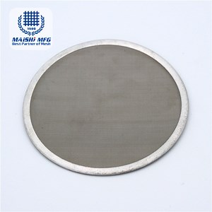[Hot Item] Fine Stainless Steel Wire Mesh Filter Disc