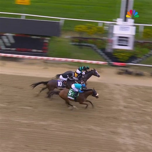 Photo finish! 📸 Corporate Power wins the Sir Barton Stakes by a NOSE! | NBC Sports
