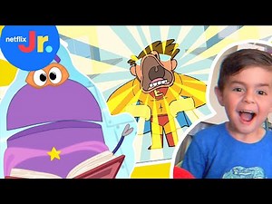 Super Eddie! 🦸‍♂️ StoryBots Super Silly Stories | Netflix Jr