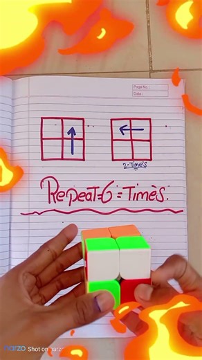 2x2 rubic cube fast solve method no problem 👍💯