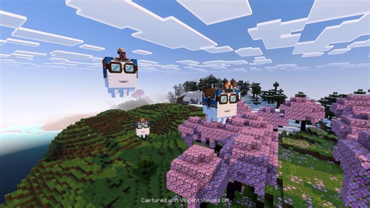 1.3M views · 18K reactions | #MinecraftLIVE revealed soaring new gameplay! Meet the happy ghast – a mob variant that thrives in the Overworld. Raise your happy ghast with care and it’ll raise you and your friends towards the clouds once it’s fully grown! | Minecraft | Facebook