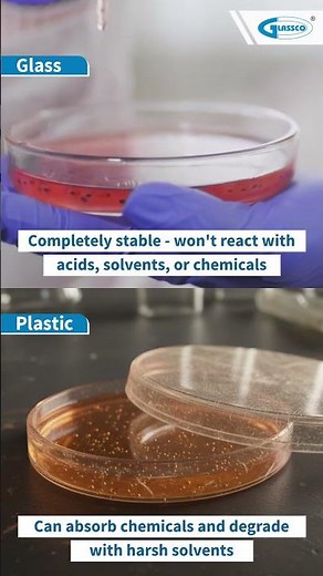 Glass vs Plastic Petri Dishes | Which is Better for Your Lab? #PetriDish