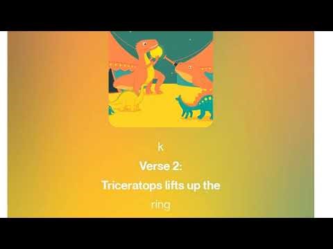 dino circus children's problem solving song