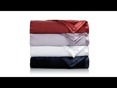 Soft Cozy Blanket with Satin Trim