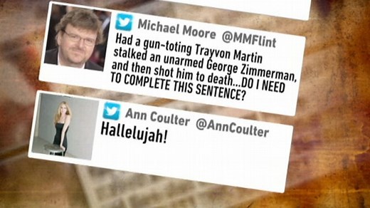 George Zimmerman Reactions on Twitter