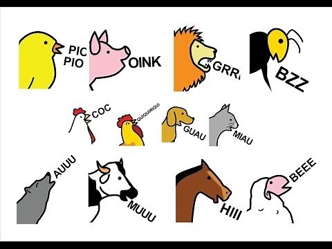 Adivina los sonidos de los animales parte 1