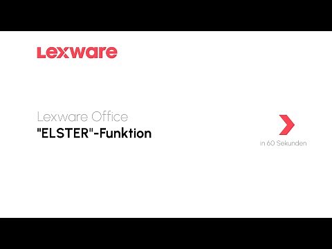 Die "ELSTER"-Funktion | Lexware Office erklärt's
