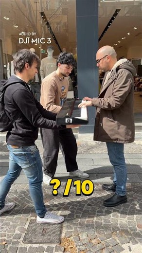 Quel est le vrai niveau de ces inconnus au piano en street test ? | DJI Mic 3
