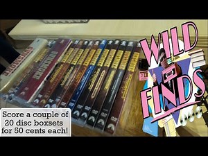 Thrift Store DVD Hunting