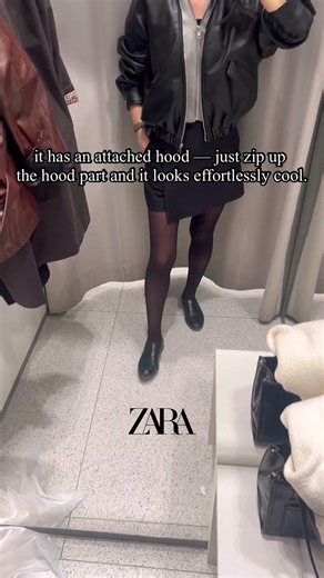 “Luxury Vibes Without the Luxury Price | ZARA Leather Jackets”