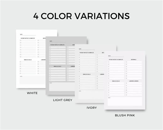 Dental To-do List Template: Dentist Daily Checklist (digital Download & Printable PDF) - Etsy